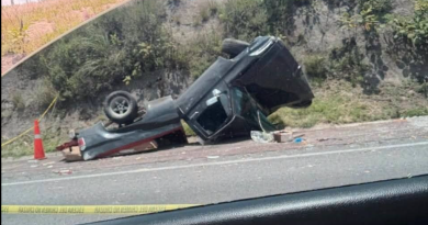 Fuerte accidente en la autopista Chamapa-Lechería Fuerte accidente en la autopista Chamapa-Lechería