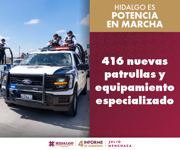 ADS Patrullas - Cuarto Informe Hidalgo