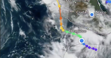 1 Tormenta tropical Simón se forma en el Pacífico Tormenta